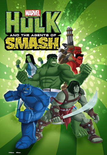 Hulk and the agents of SMASH cover دانلود فصل اول انیمیشن Hulk and the Agents of S.M.A.S.H. 2013
